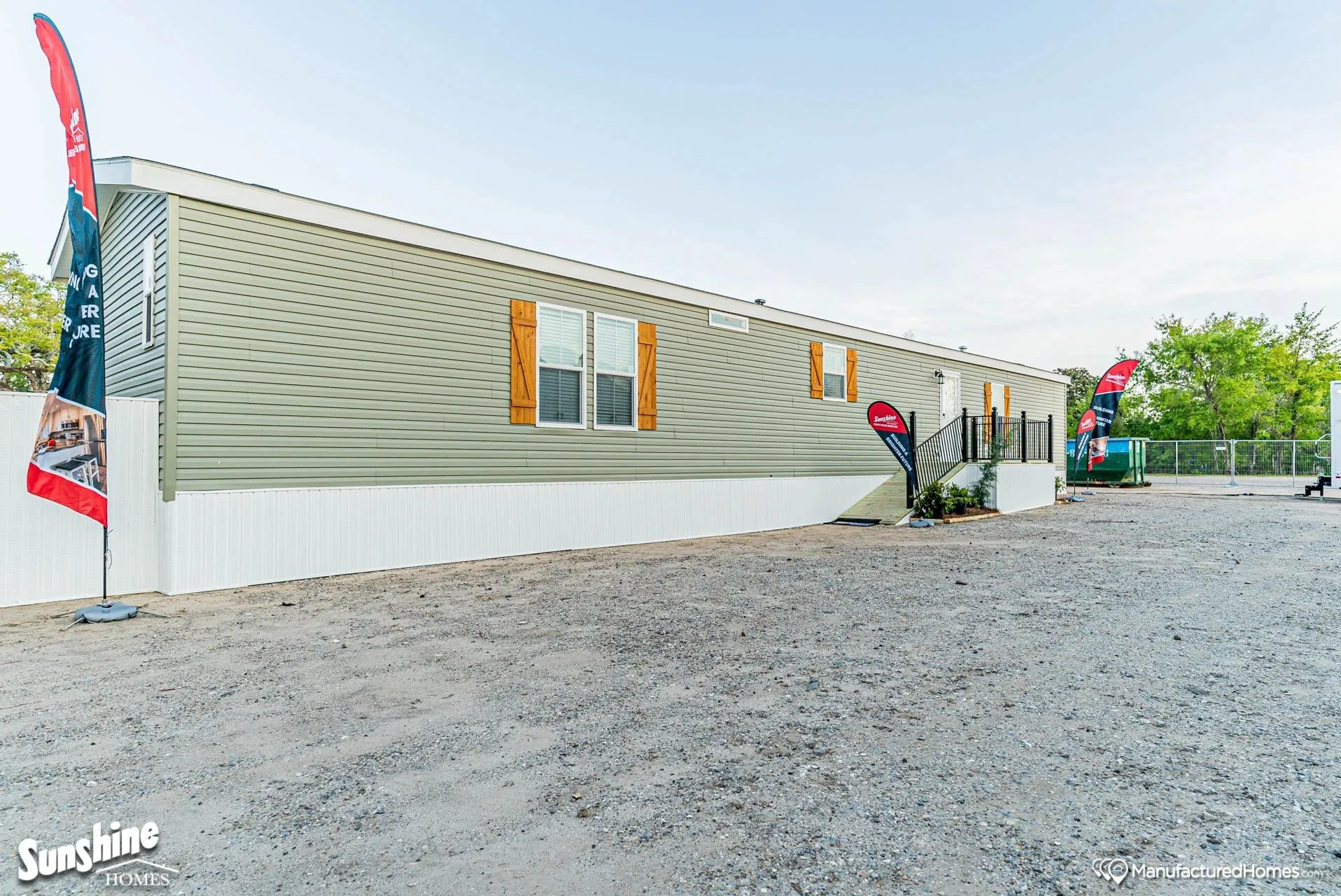 The Ivy Dream Single Wide home by Sunshine Homes for sale at Gulf South Homes in Houma, Louisiana